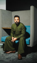 Men's Linen Saif Kurta Set