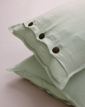 Herb Linen Pillow Cases