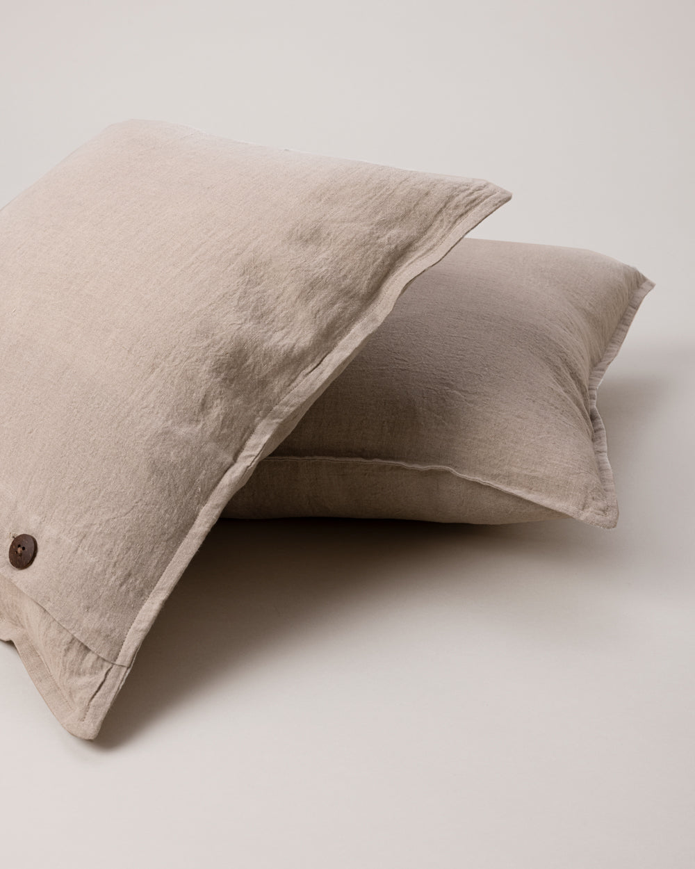 Undyed Linen Cushion Cover
