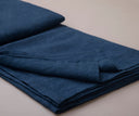 Indigo Linen Flat Sheet