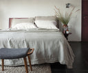 Undyed Linen Duvet Cover