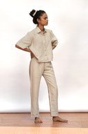 Undyed Linen Women's Pyjama Set