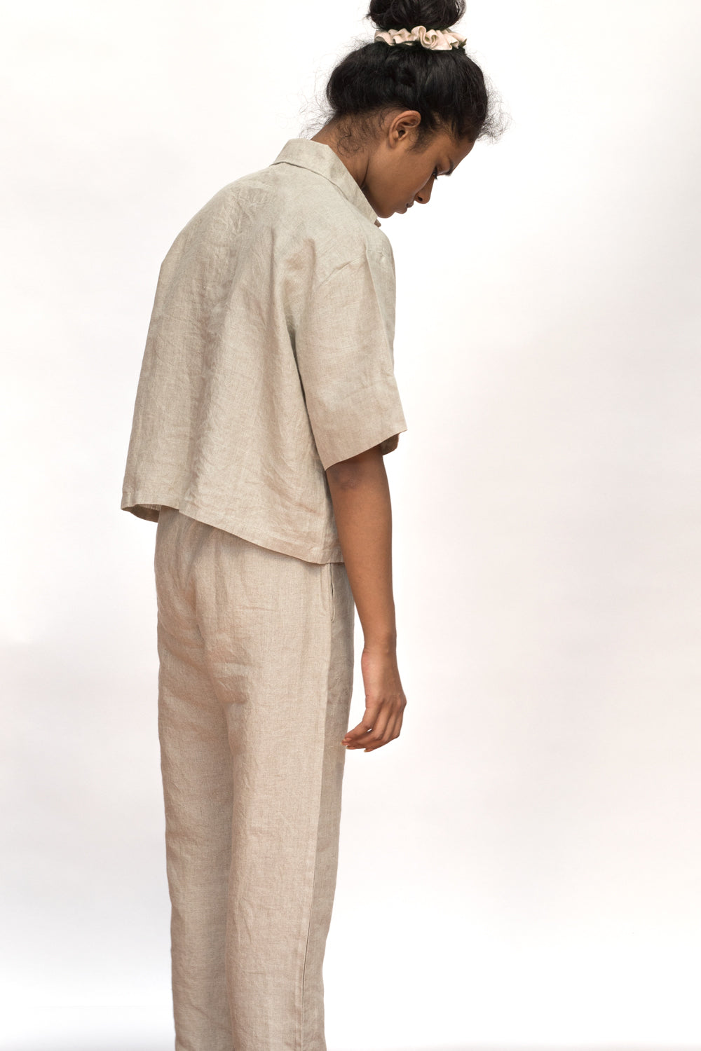 Women's Linen Pyjama Trousers – Linenshed