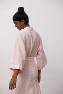 Gulabjal Linen Robe