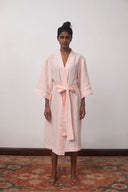 Gulabjal Linen Robe