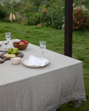 Undyed Linen Tablecloth