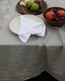 Undyed Linen Tablecloth