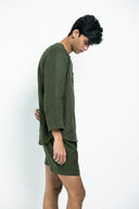 Kai Linen Men's Shorts Set