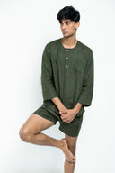 Kai Linen Men's Shorts Set
