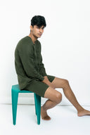 Kai Linen Men's Shorts Set