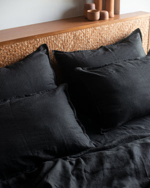 Kohl Linen Pillowcases
