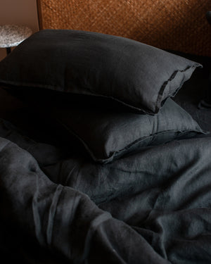 Kohl Linen Pillowcases