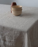 Undyed Linen Tablecloth