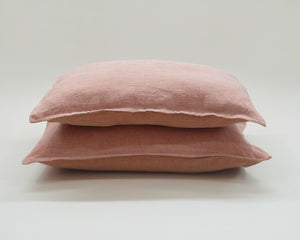 Terracotta Linen Pillowcases