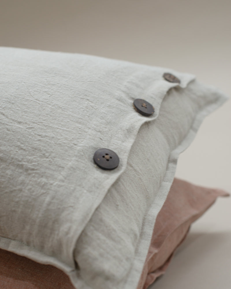 Undyed Linen Pillowcases