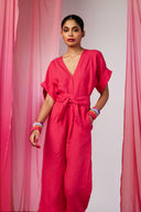 Rani Linen Wrapped Jumpsuit